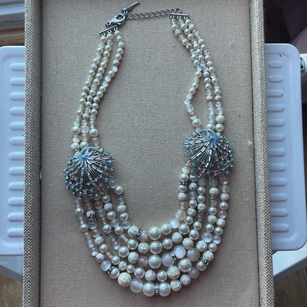 Chloe Isabel Multistrand Pearl Necklace